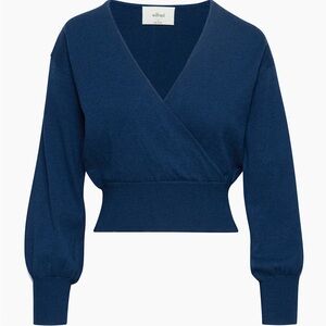 Aritzia Wilfred Blue Dear Sweater - 2XS